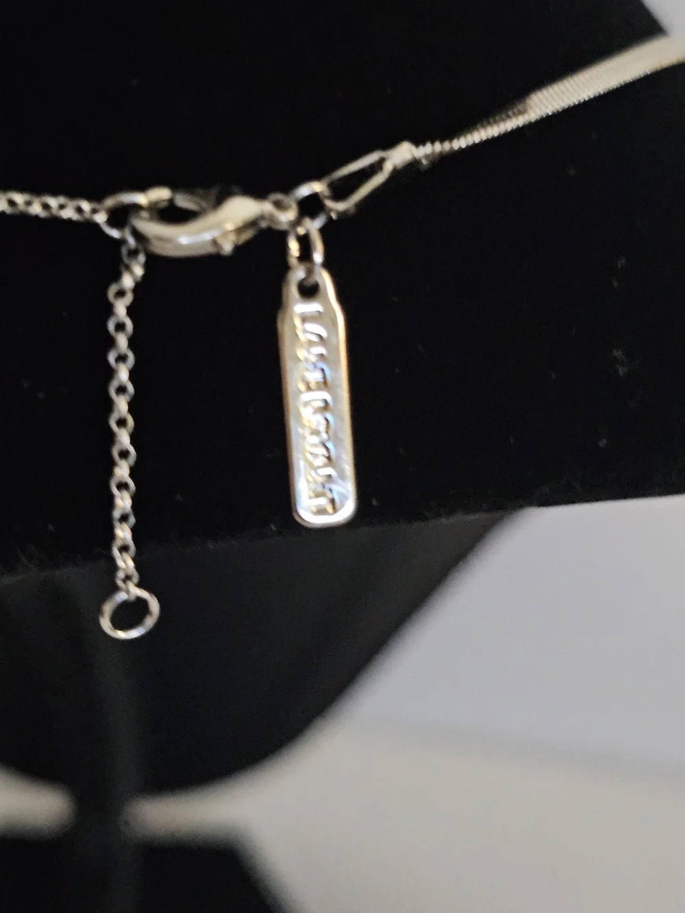 Lane Bryant Womens Silver Necklace Layered Platinum